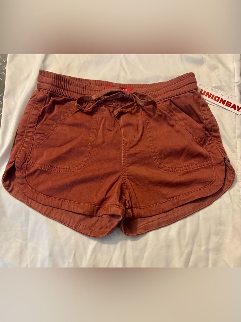 UNIONBAY NWT Women’s/Juniors Maribeth Rust Drawstring Shorts